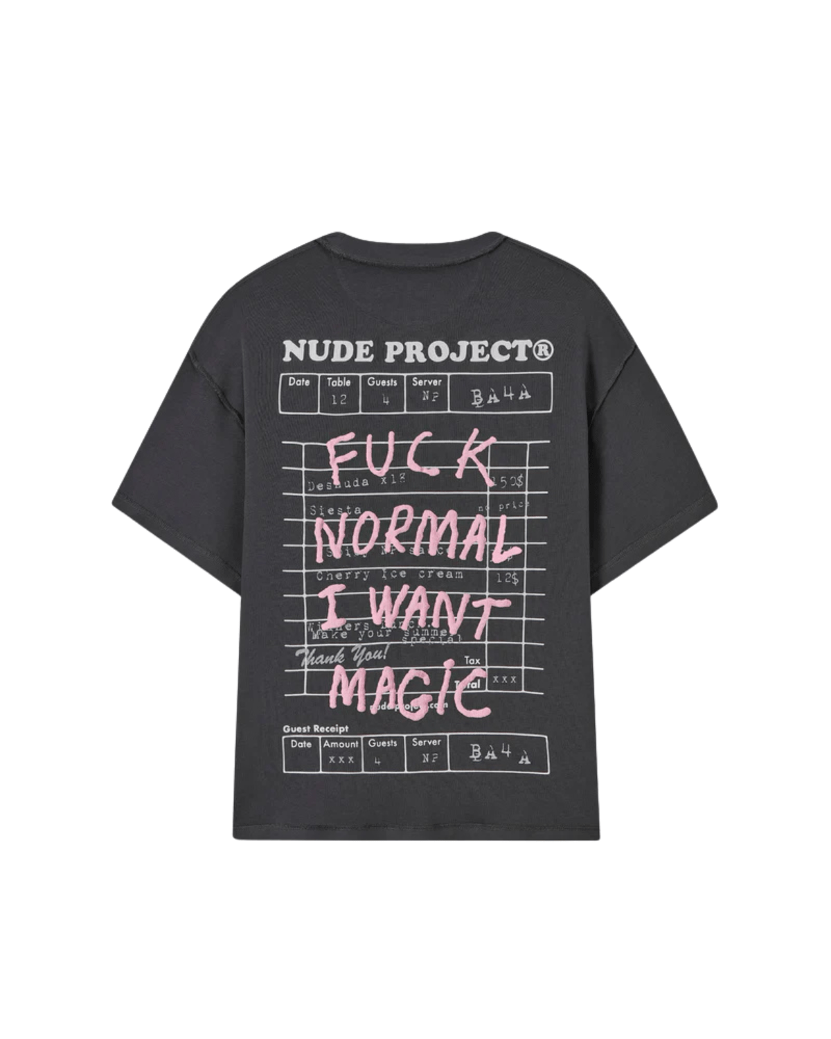 Camiseta Nude Project Fuck Normal Ash Cinza - Nude Project - NDP012 - 1