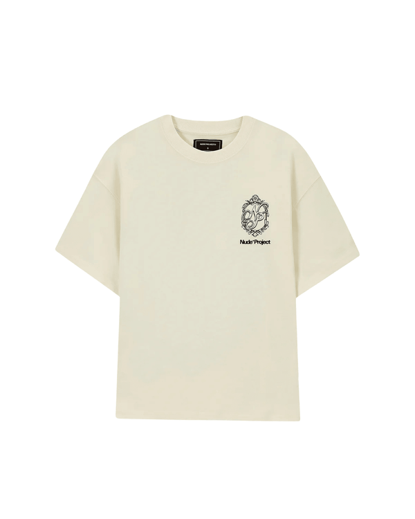 Camiseta Nude Project Honor Tee Marshmallow Off White
