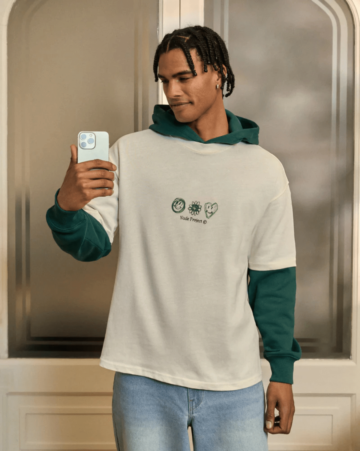 Camiseta Nude Project Jarron Marshmallow Off White - Nude Project - NDP004 - 1