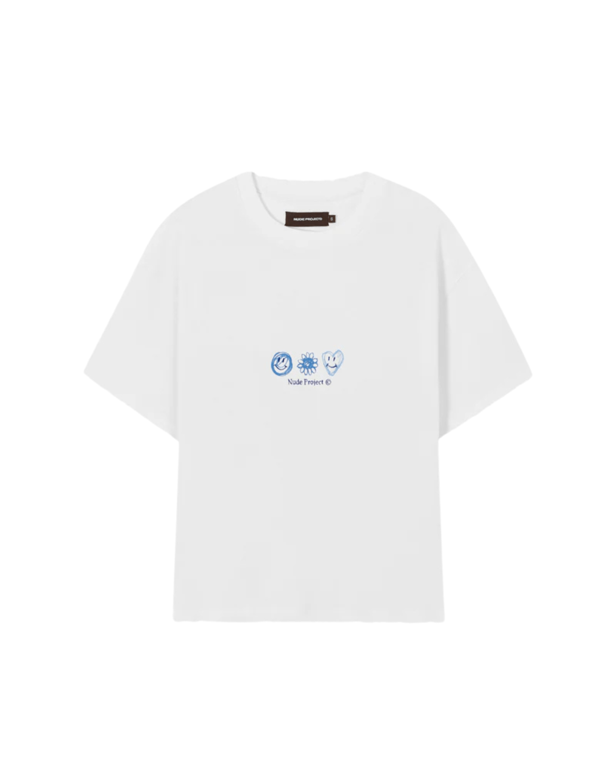 Camiseta Nude Project Jarron White/Blue Branco - Nude Project - NDP005 - 1