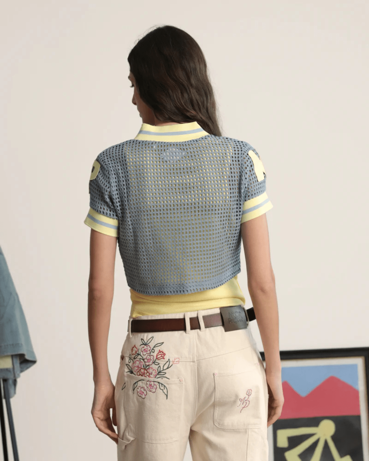 Camiseta Nude Project Mesh Blue Azul - Nude Project - NDP032 - 1