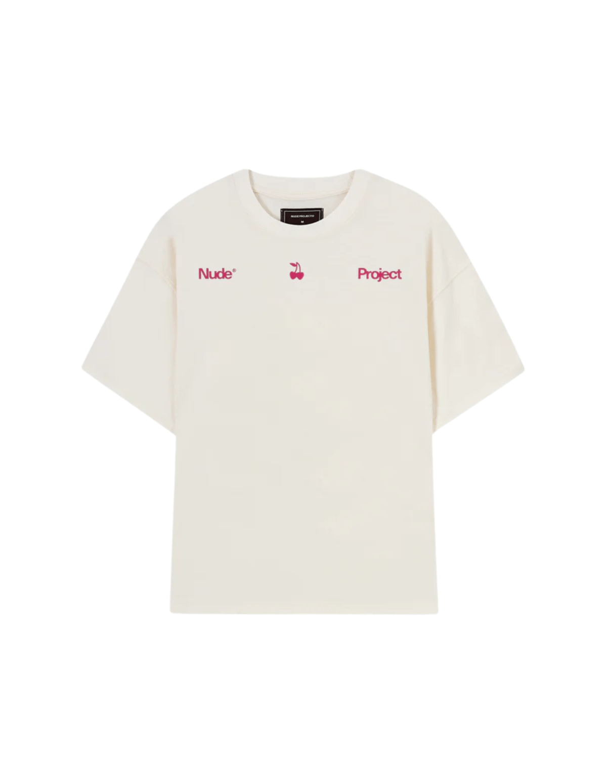 Camiseta Nude Project Motto Tee Beige Off White - Nude Project - NDP009 - 1