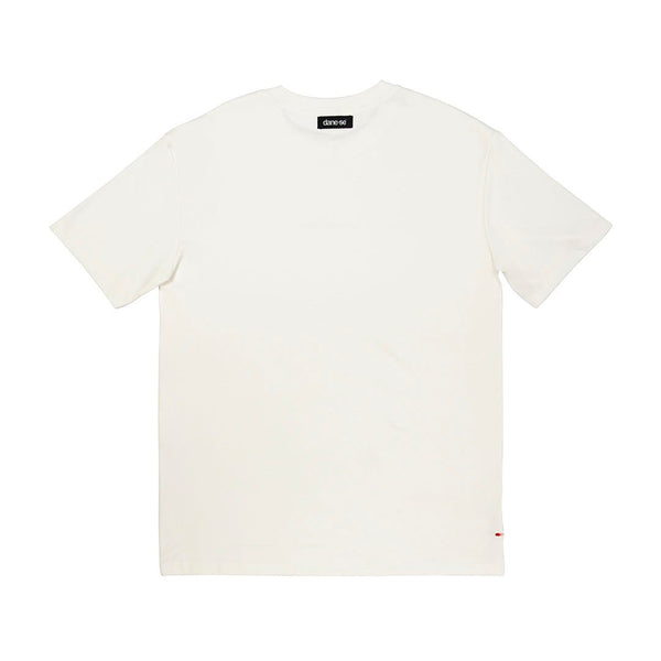 Camiseta Oversized Dane-se Pare, Respire Off White
