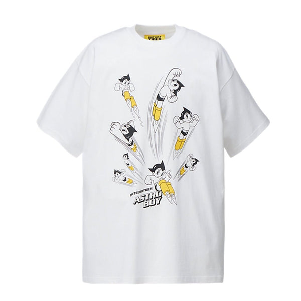 Camiseta Oversized Onitsuka Tiger x Astroboy Graphic Branco em branco original na LK Sneakers