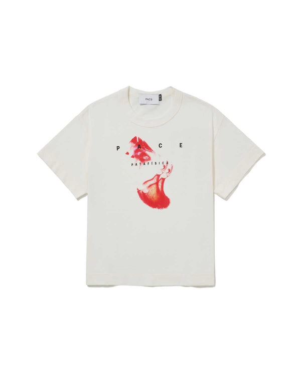 Camiseta Pace Double Satire Off White em white original na LK Sneakers