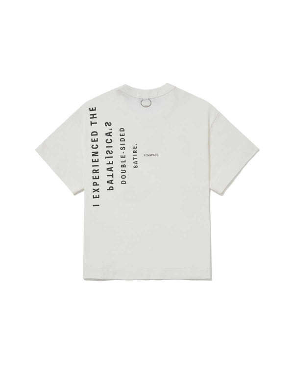 Camiseta Pace Double Satire Off White