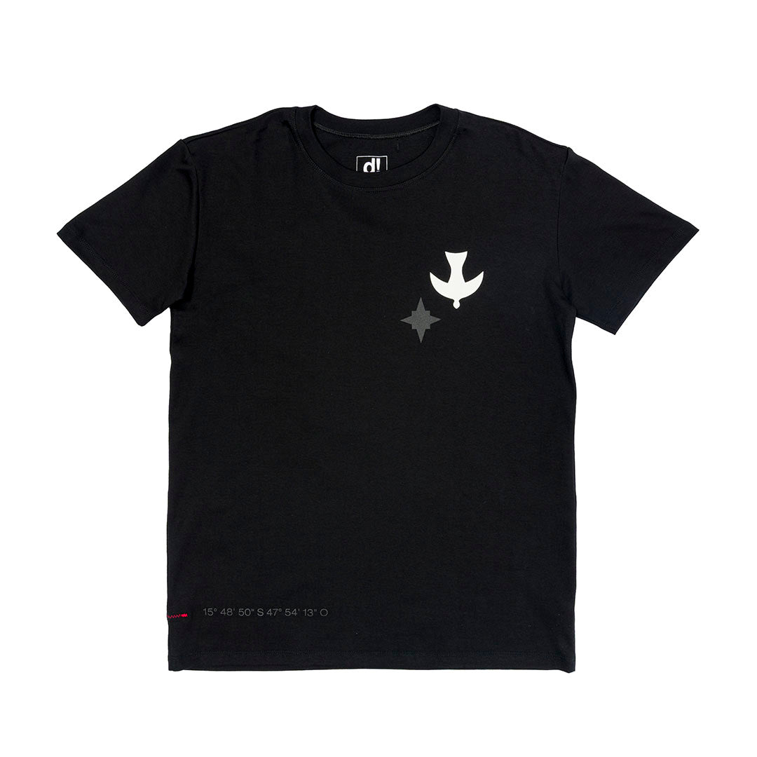 Camiseta Regular Dane - se x Athos Bulcão Igrejinha Preto - Dane - se -