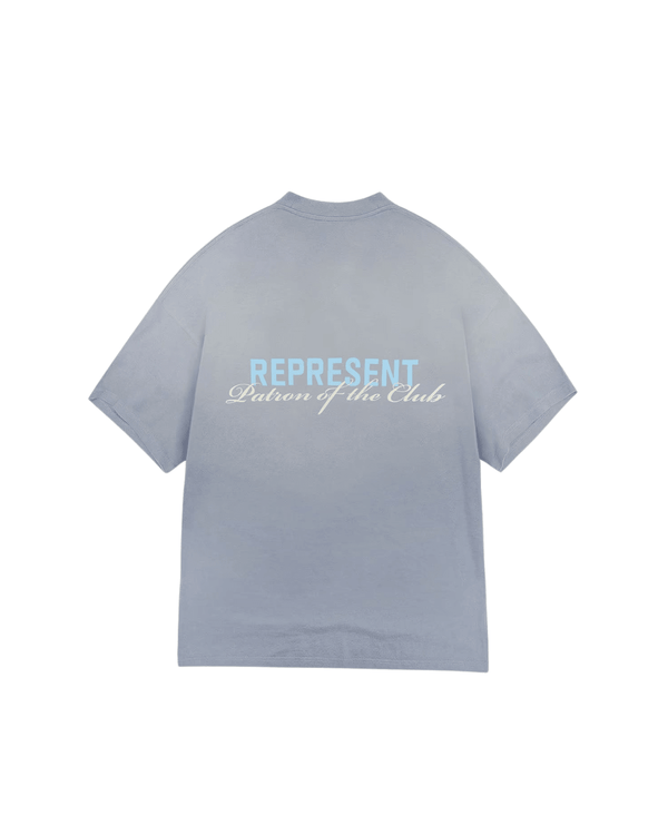 Camiseta Represent Clo Patron Of The Club Washed Grey Cinza
