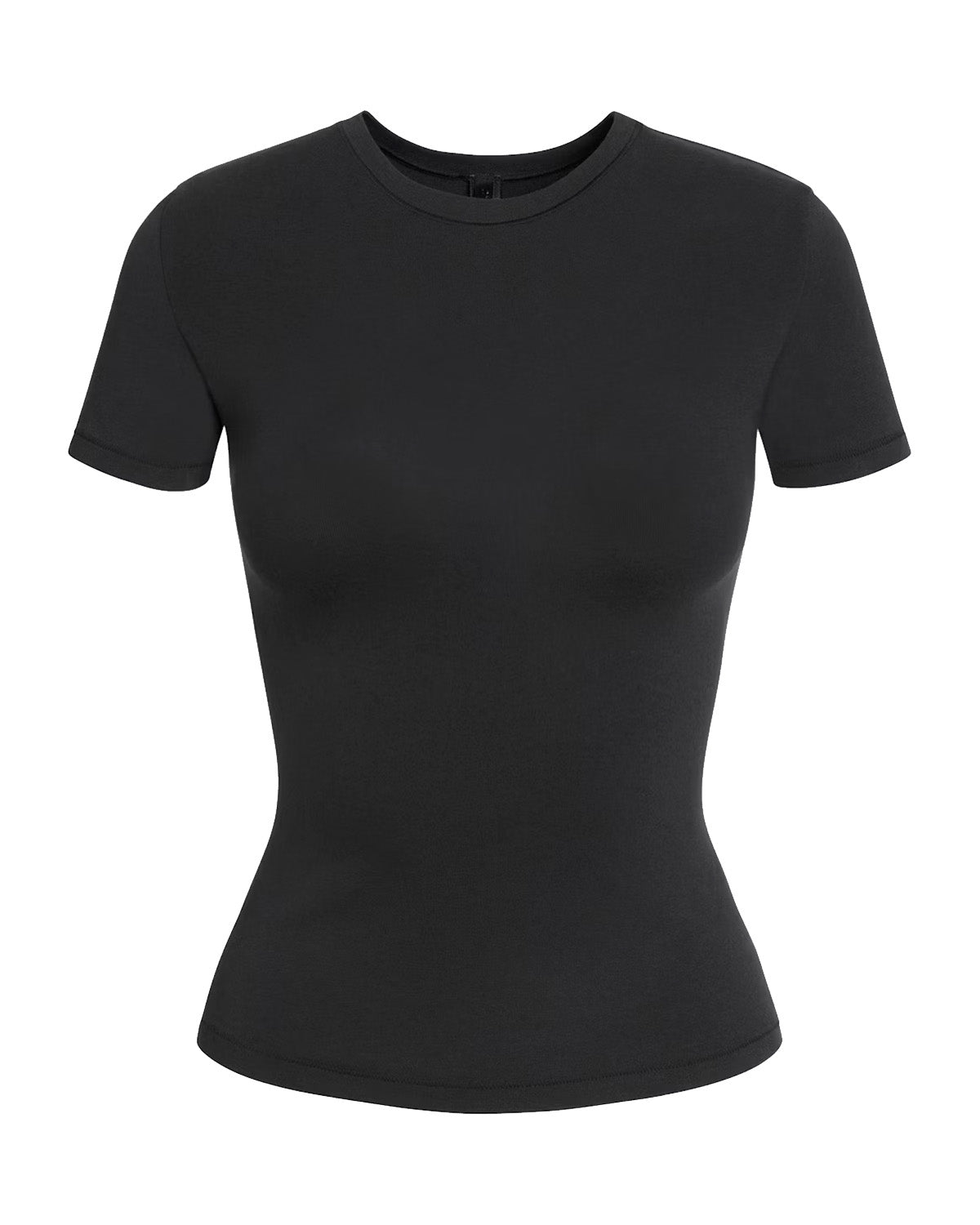 Camiseta Skims Cotton Jersey Soot Preto - Skims - 43774078388460