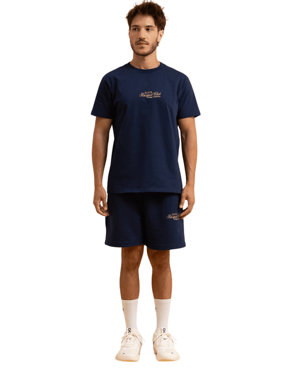 Camiseta Slyce Racquet Club Bordada Azul Marinho em azul marinho original na LK Sneakers