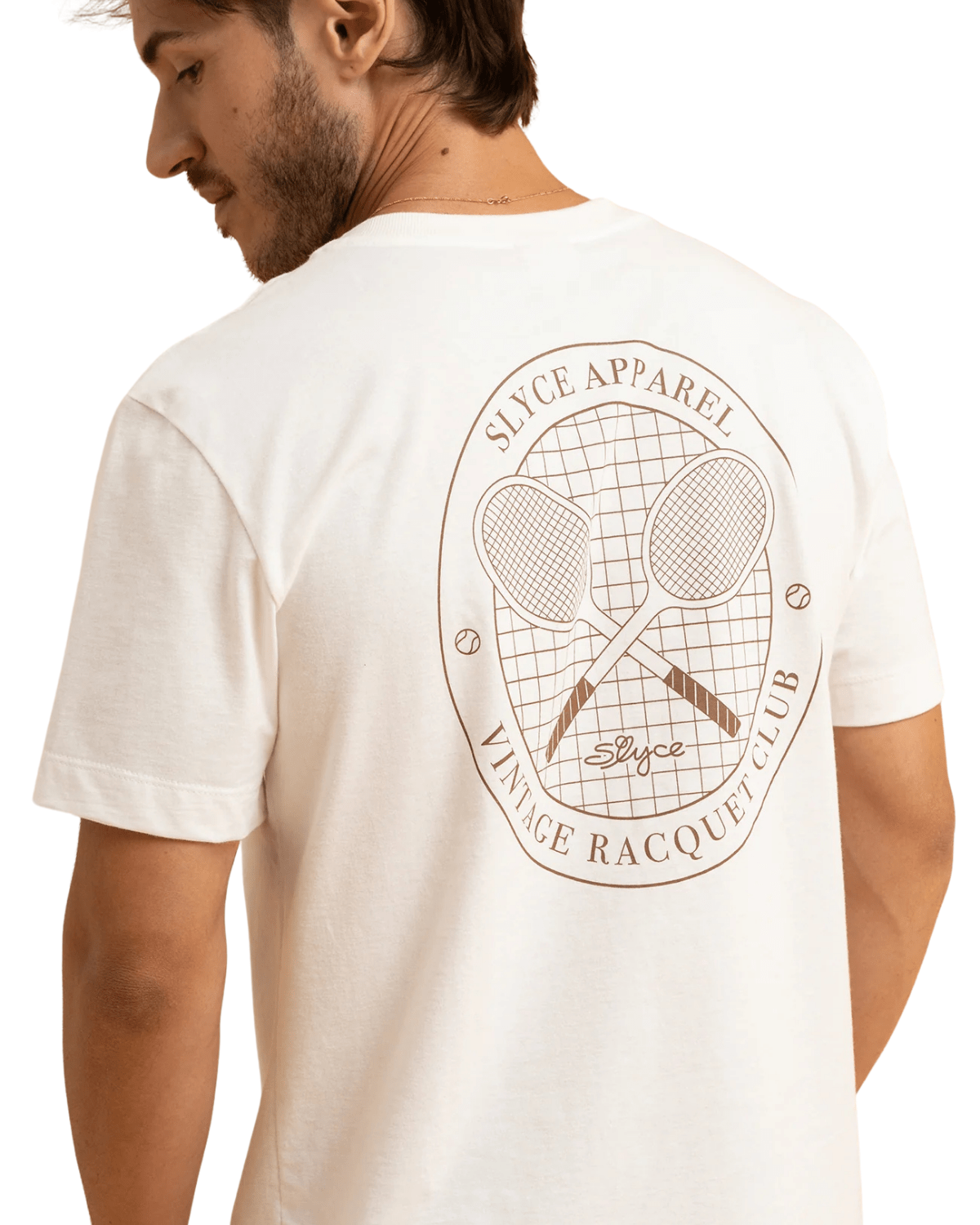 Camiseta Slyce Racquet Club Off White - Slyce - SLCRCVOW - 1