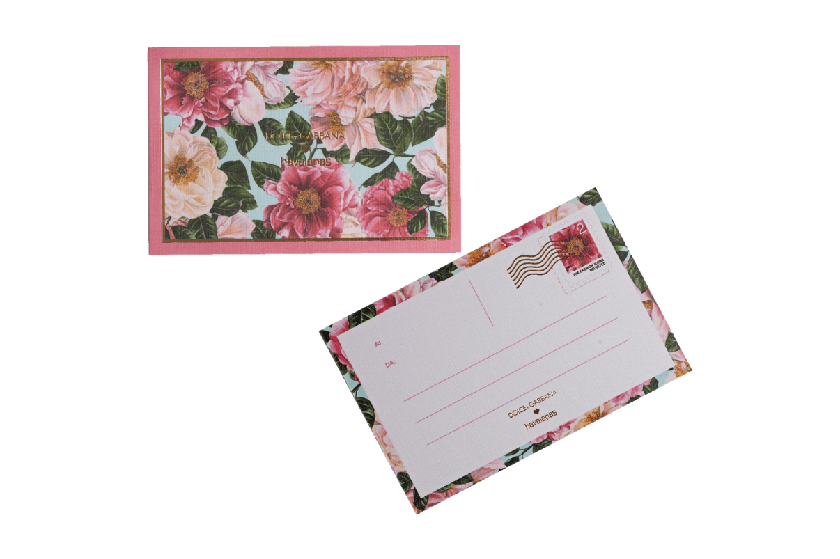 Chinelo Havaianas Top Dolce & Gabbana Florals Rosa - Havaianas - 4150235_0076_390 - 1