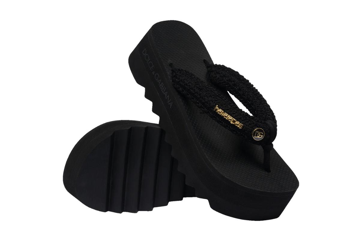 Chinelo Havaianas Top Dolce & Gabbana High Chuncky Preto - Havaianas - 4150275_0090_378 - 1