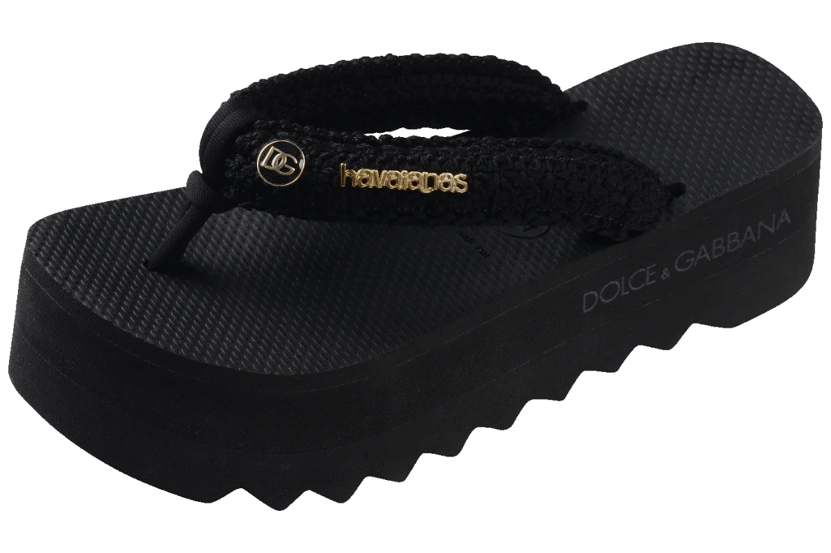 Chinelo Havaianas Top Dolce & Gabbana High Chuncky Preto - Havaianas - 4150275_0090_378 - 1