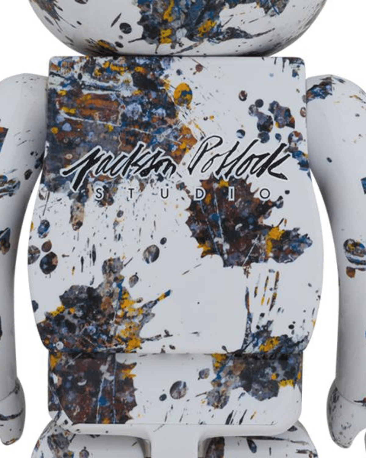 MEDICOM TOY - Bearbrick Jackson Pollock Studio (Splash) 1000% Toy Art Multi - Color - Medicom Toy - MTB14