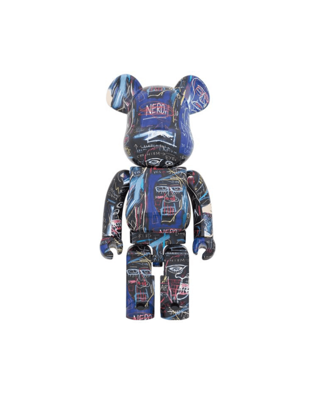 MEDICOM TOY - Bearbrick Jean - Michel Basquiat #7 1000% Toy Art Multi - Color - Medicom Toy - MTB13
