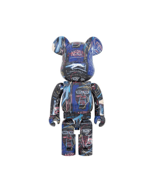 MEDICOM TOY - Bearbrick Jean-Michel Basquiat #7 1000% Toy Art Multi-Color original na LK Sneakers