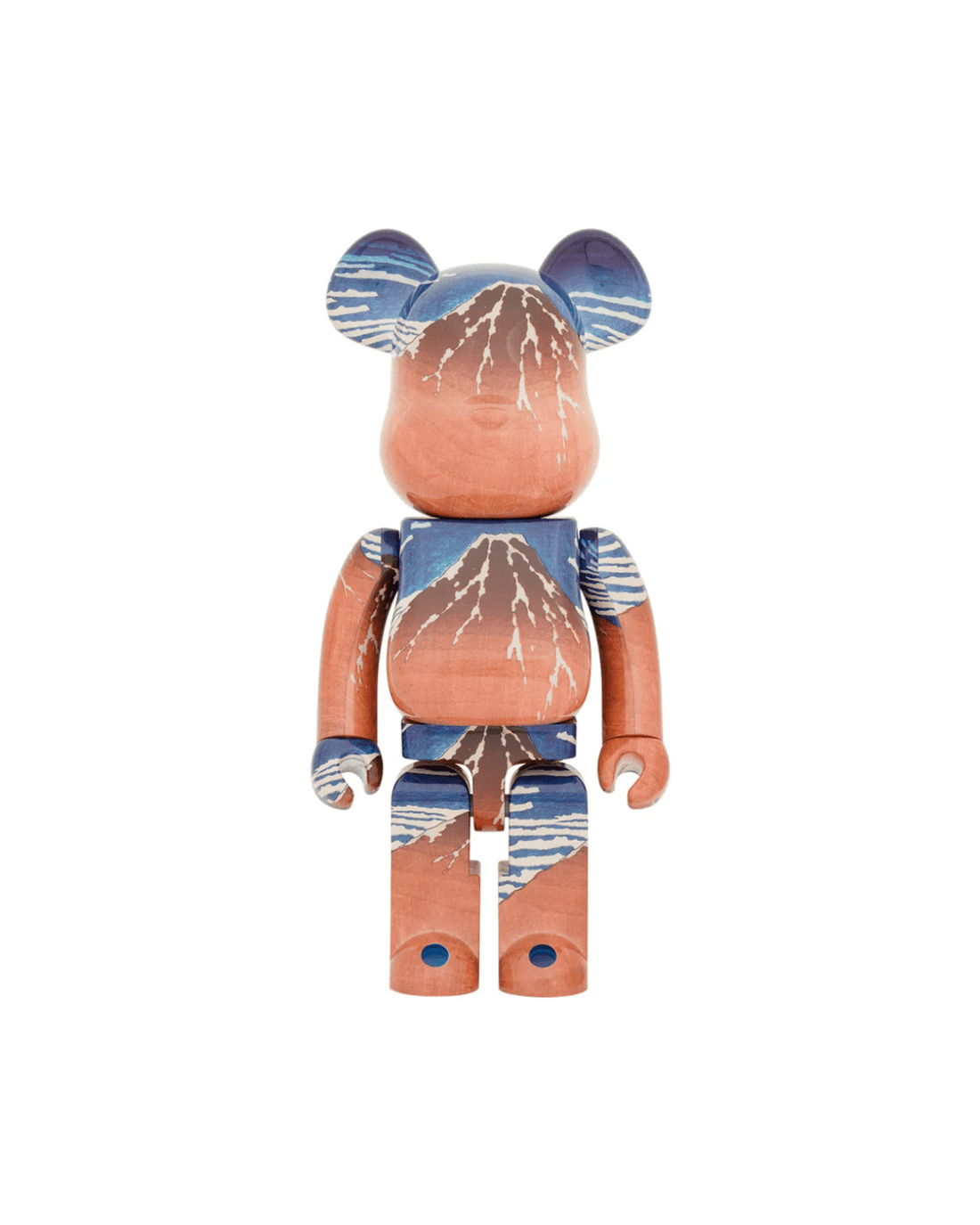 MEDICOM TOY - Bearbrick Katsushika Hokusai (Thirty - six Views of Tomitake, Fine Wind, Clear Morning) 1000% Toy Art Multi - Medicom Toy - MTB8