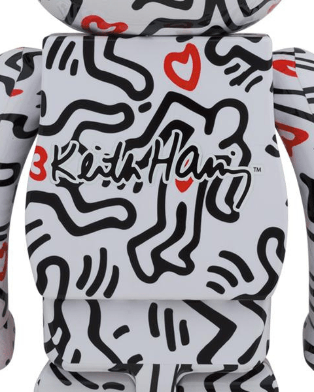 MEDICOM TOY - Bearbrick Keith Haring #8 1000% Toy Art Multi - Color - Medicom Toy - MTB11