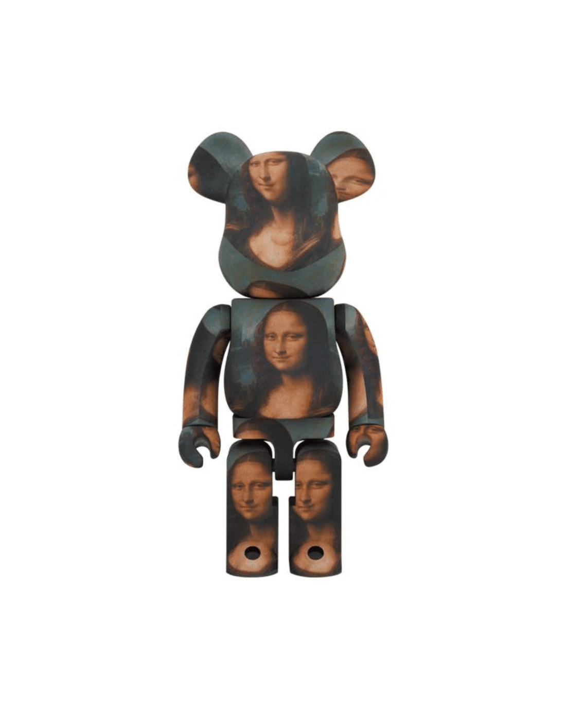 MEDICOM TOY - Bearbrick Leonardo De Vinci Mona Lisa 1000% Toy Art Multi - Color - Medicom Toy - MTB15