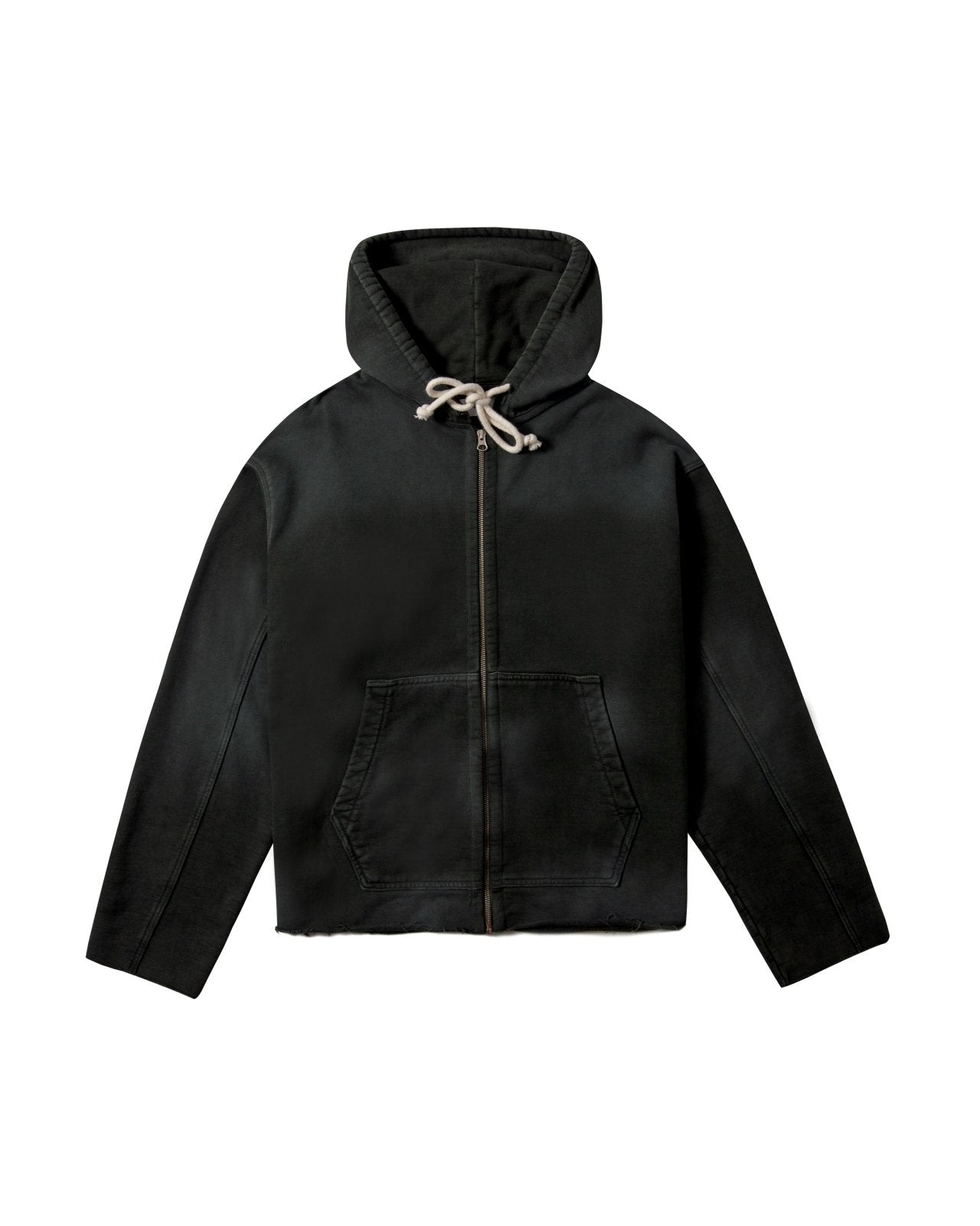Moletom Aphase Trim Zipped - Stoned Black Preto - Aphase - 20063 - 1