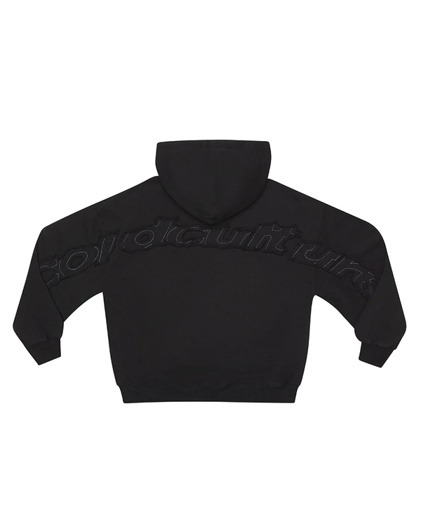 Moletom Cold Culture Distress Curved Black Preto