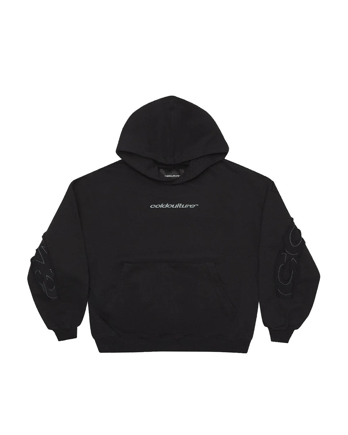 Moletom Cold Culture Distress Curved Black Preto - Cold Culture -