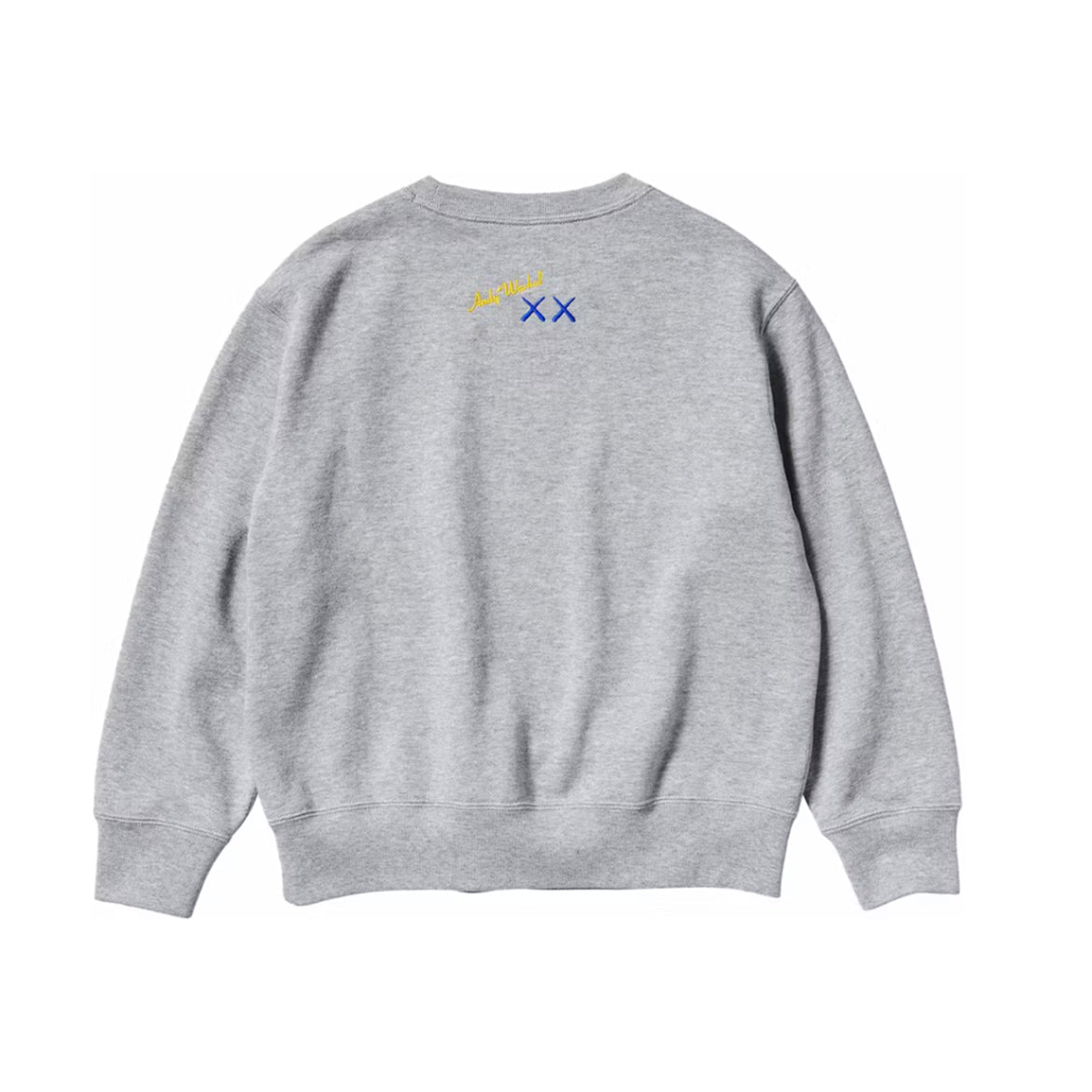Moletom KAWS x Uniqlo Warhol Graphic 472951 Cinza - Uniqlo x Kaws - 472951