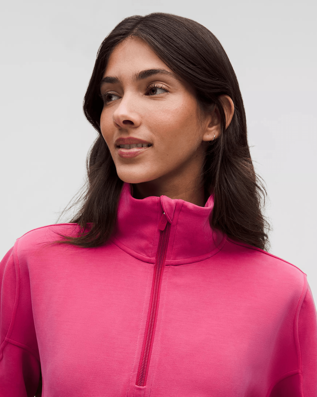 Moletom Lululemon Brushed Softstreme Half Zip - Lululemon - 11680498 - 1