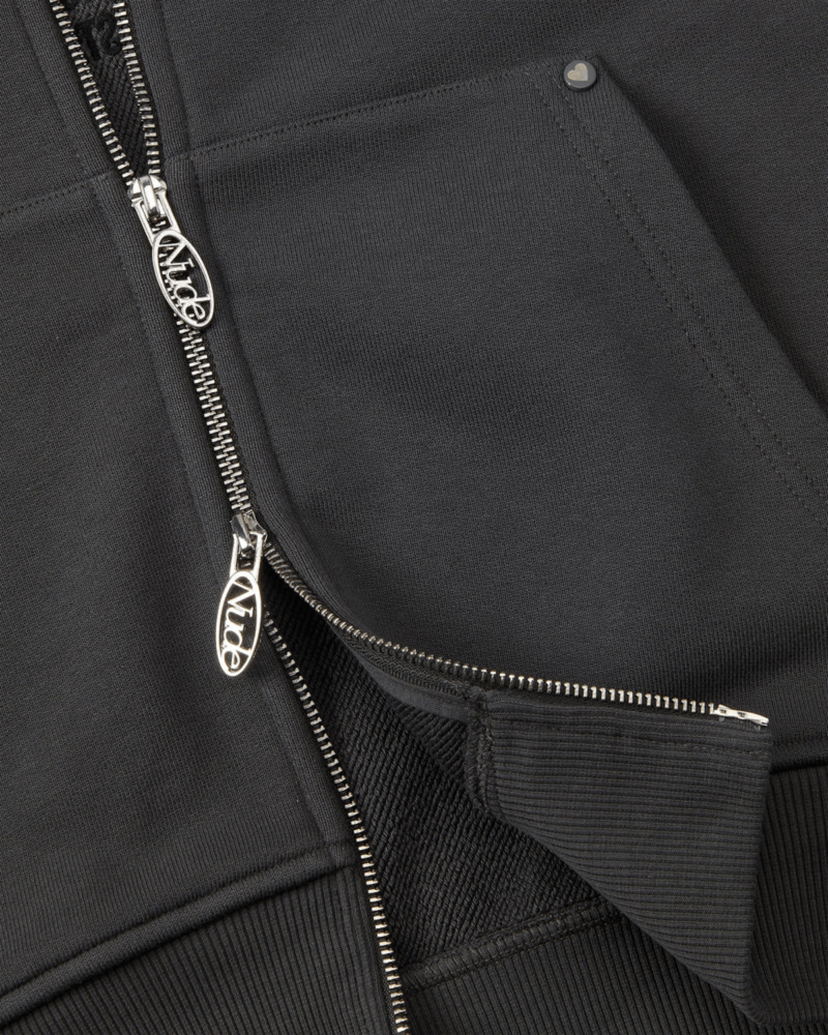 Moletom Nude Project Beast Zip - Up Ash Cinza - Nude Project - NDP017 - 1