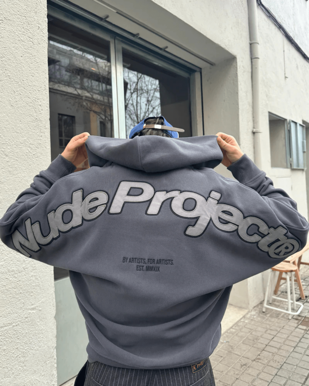 Moletom Nude Project Beast Zip - Up Ash Cinza - Nude Project - NDP017 - 1