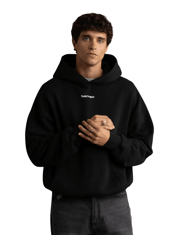 Moletom Nude Project Cult Hoodie Black/Beige Preto