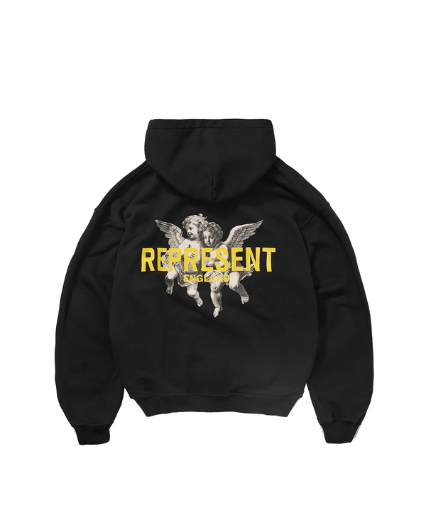 Moletom Represent Clo Legacy Cherubs Jet Black Preto