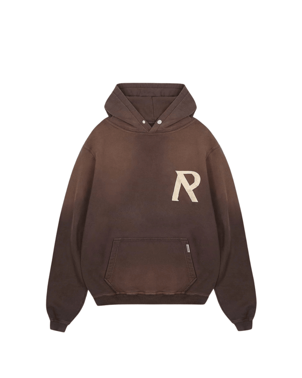 Moletom Represent Clo Masking Tape Initial Cedar Marrom em marrom original na LK Sneakers