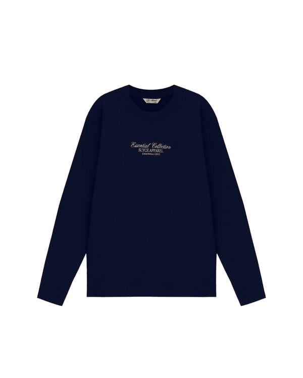 Moletom Slyce Essential Crewneck Sweatshirt Navy Azul Marinho