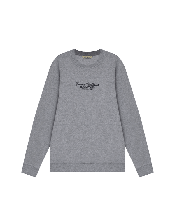Moletom Slyce Essential Crewneck Sweatshirt Sport Grey Cinza