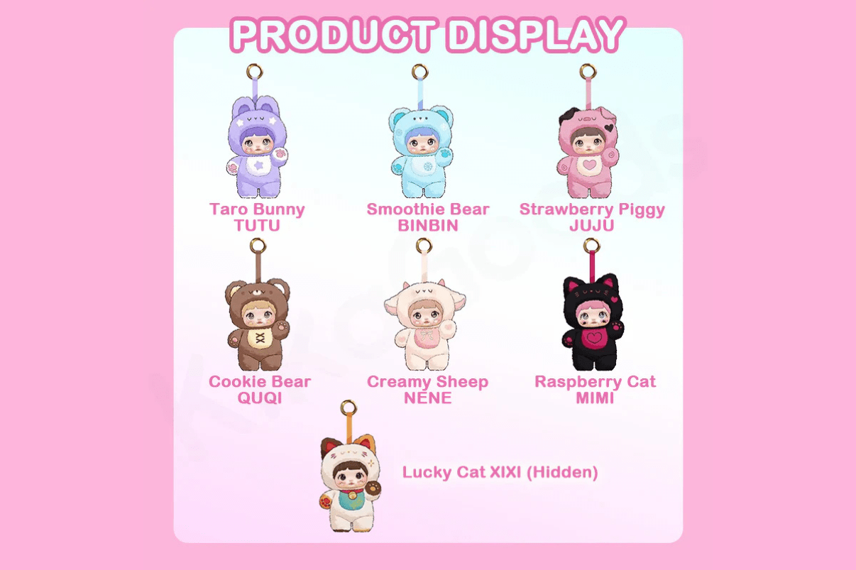 Nommi Loveliness Never Ends Series Plush Blind Box Lacrado - Nommi Series - NBB02