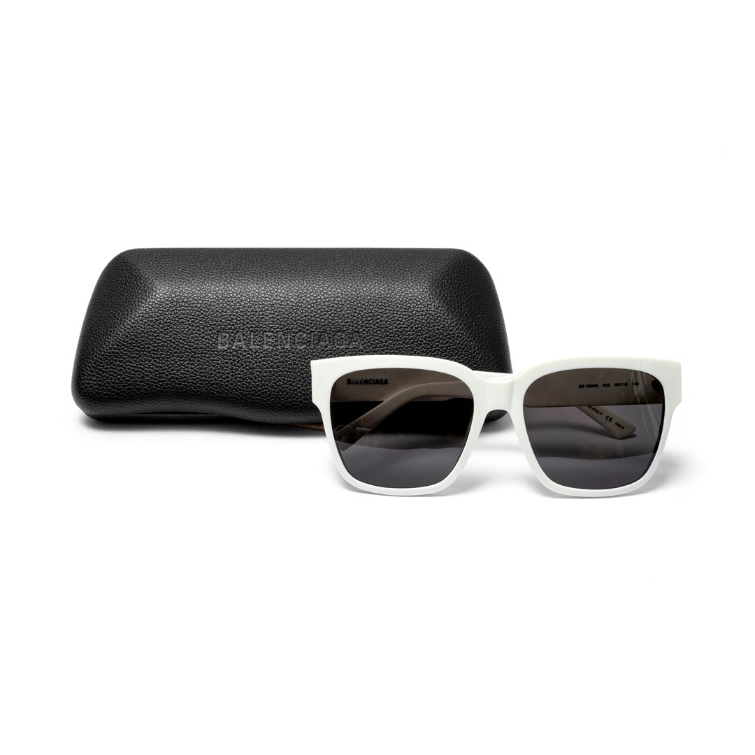 Óculos de Sol Balenciaga BB0056S - 003 Branco - Balenciaga - BB0056S - 003