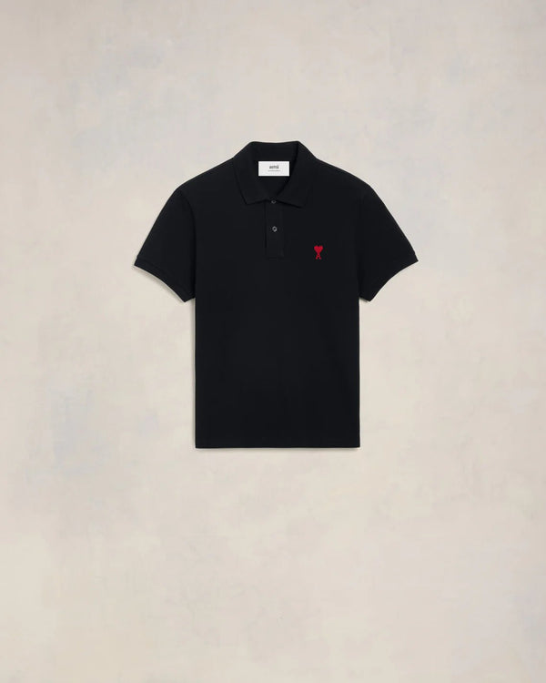 Polo Ami Paris de Cour Preto