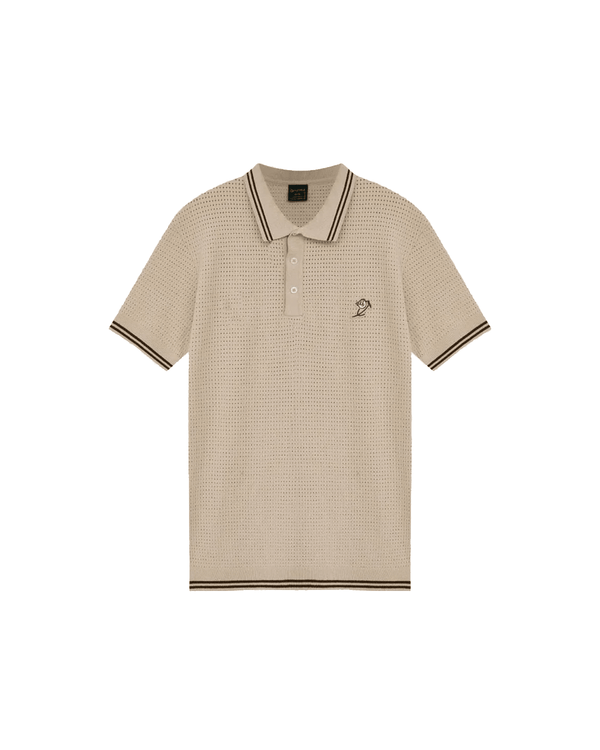 Polo Slyce Tricot Clubhouse Off White