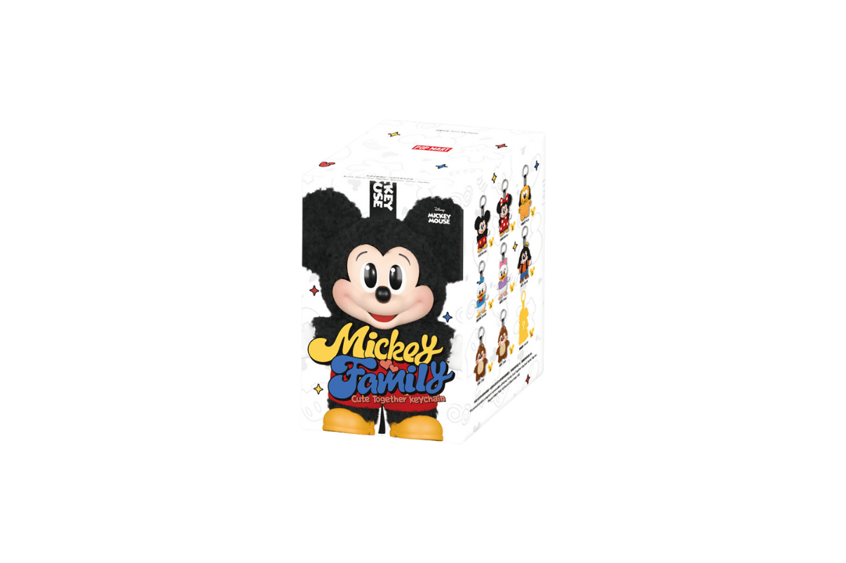 Pop Mart Disney Mickey Family Together Series Plush Keychain Single Blind Box Lacrada - Pop Mart -