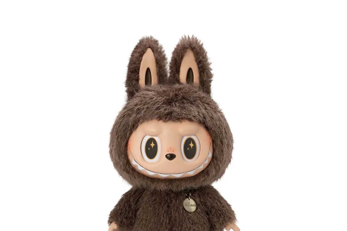 Pop Mart Labubu The Monsters Zimomo I Found You Vinyl Doll + Tote Bag Marrom (59cm) - Labubu - LAB31