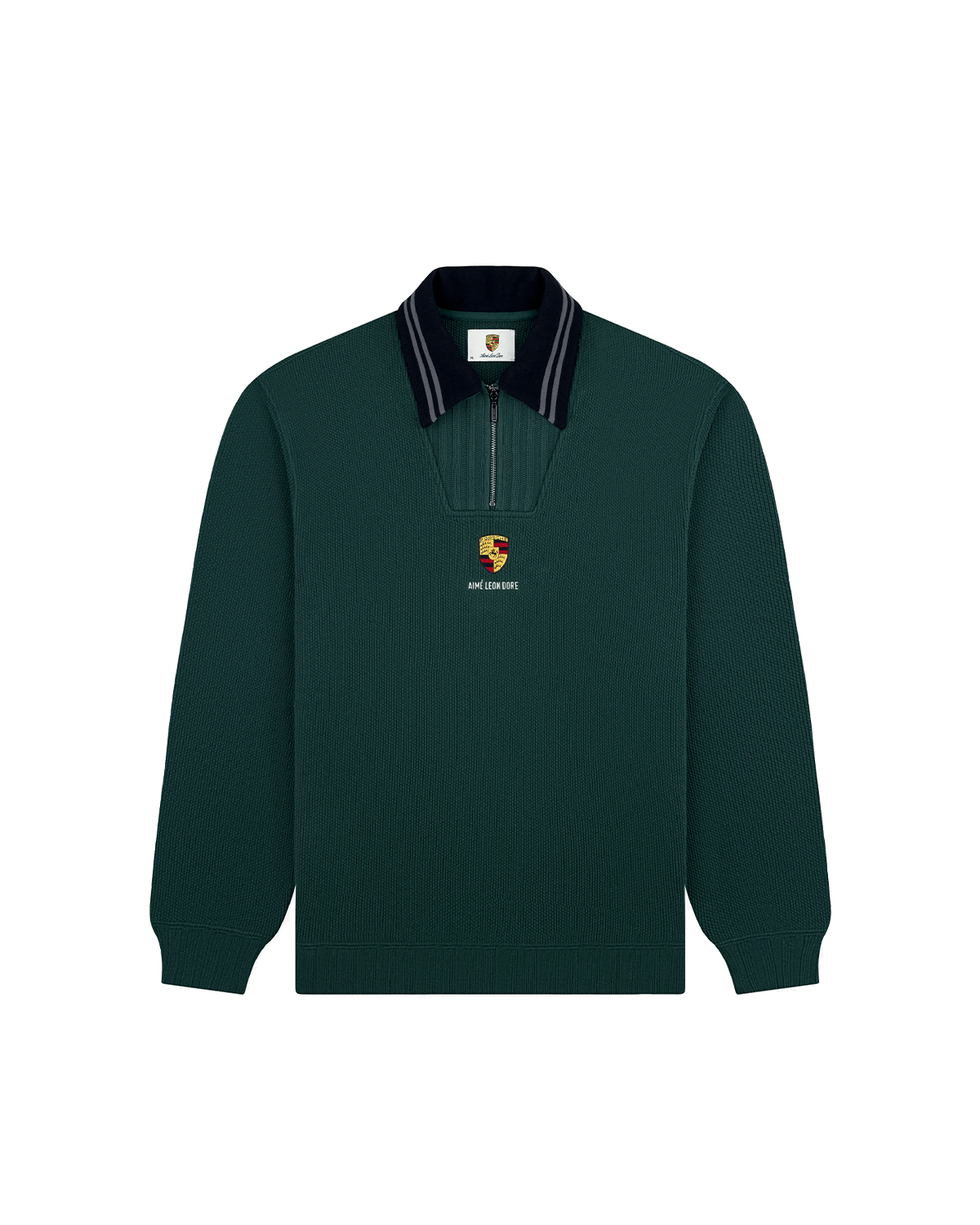 Pullover Aimé Leon Dore x Porsche Jacquard Collar Quarter Zip - Aimé Leon Dore - AIME126 - 7