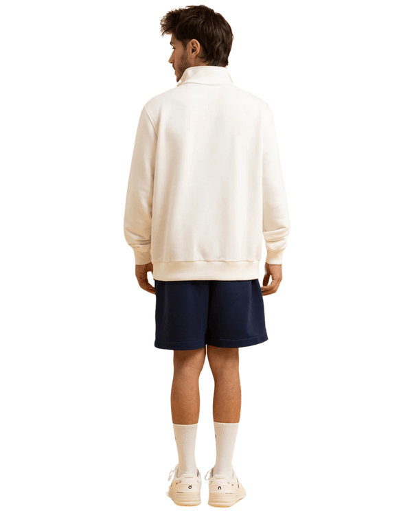 Pulôver Slyce Frenchterry Zipper Off White