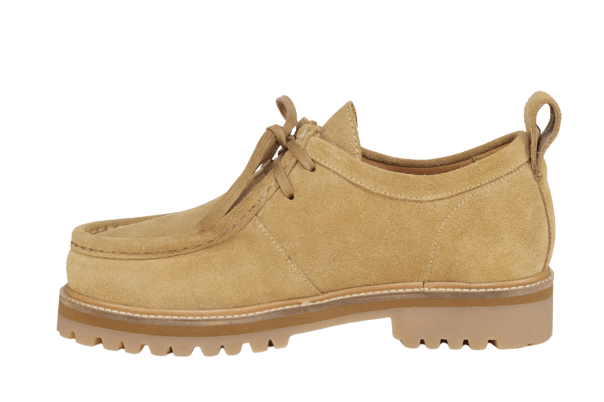 Sapato Saint Studio Cannadian Moc Toe Camurça Natural - Saint Studio -