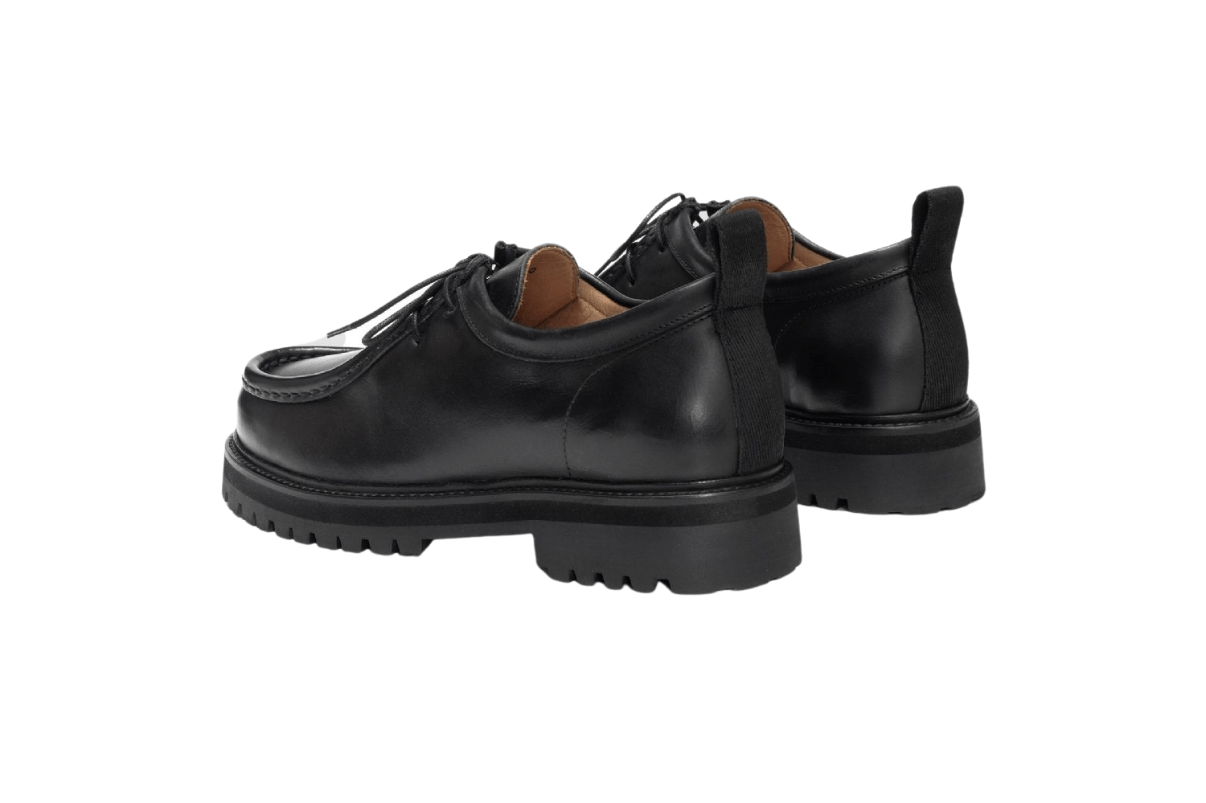 Sapato Saint Studio Cannadian Moc Toe Preto - Saint Studio -
