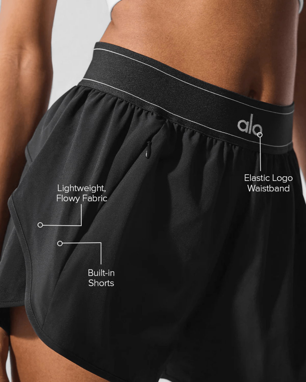 Short Alo Yoga Match Point - Alo Yoga - w6334r - 1