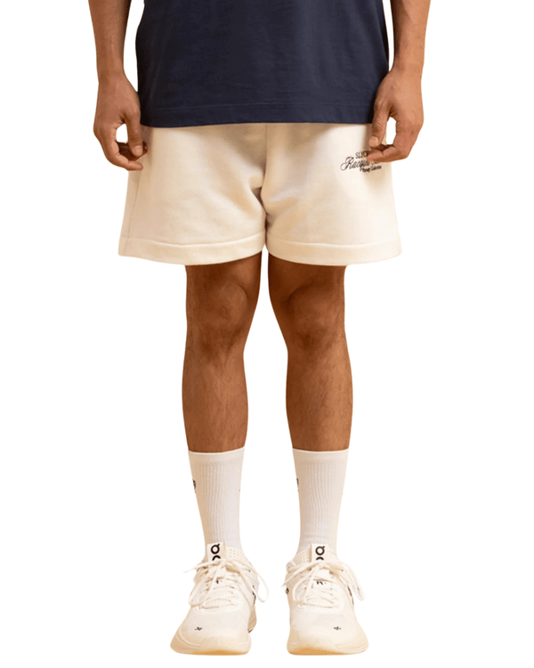 Shorts Slyce Frenchterry Off White em white original na LK Sneakers