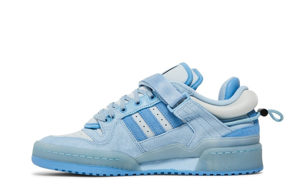 Tênis adidas Forum Buckle Low x Bad Bunny Blue Tint Azul