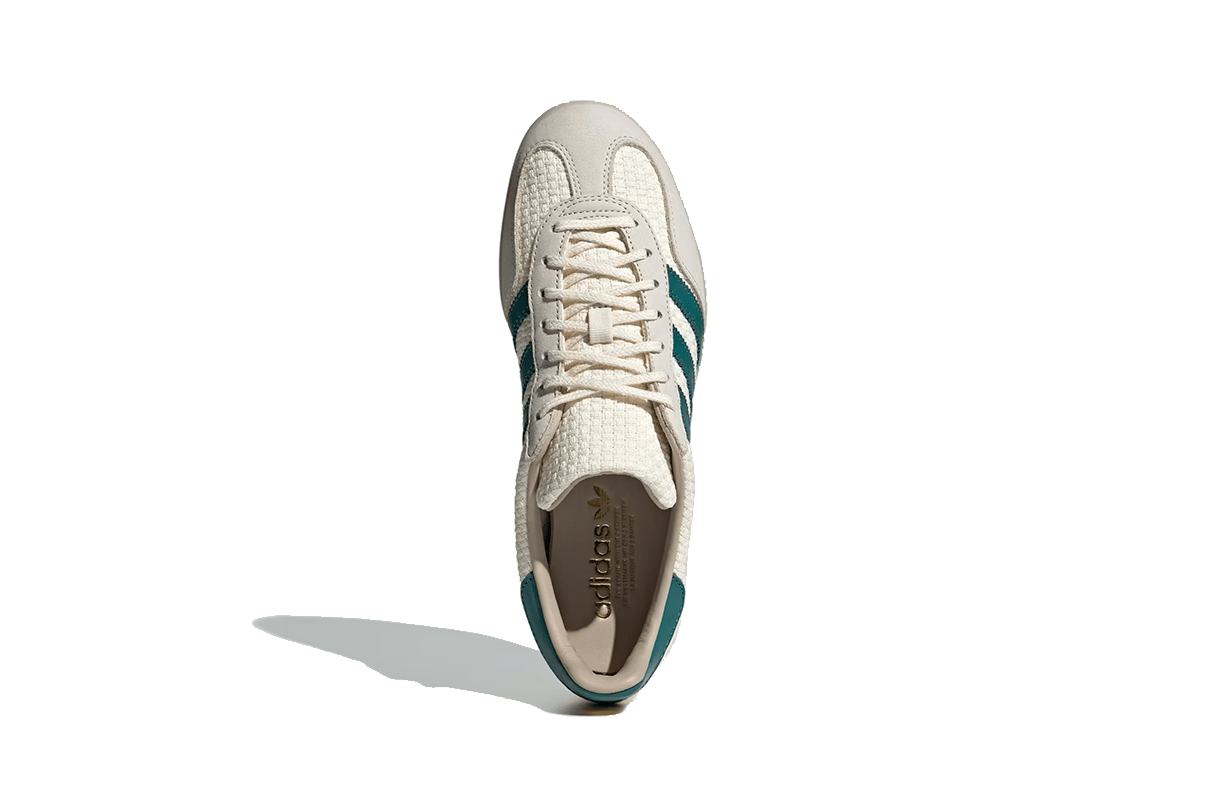 Tênis Adidas Gazelle Indoor Cream White Preloved Teal Branco - Adidas - JR3837 - 1